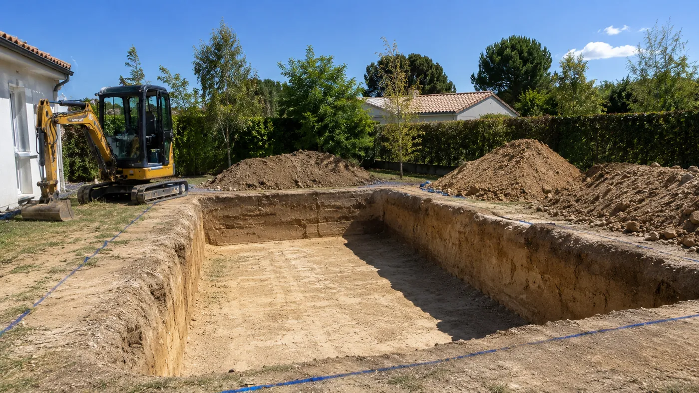 Creuser une piscine : prix, étapes et durée